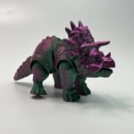 رنگبندی متنوع اسباب بازی دایناسور تریسراتوپس شاخدار - جت خرید